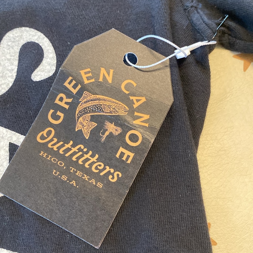 Texas Tee Shirt Green Canoe Outfitters Ocotillo Salt Co Comfort Colors Small M1 - Picture 4 of 4